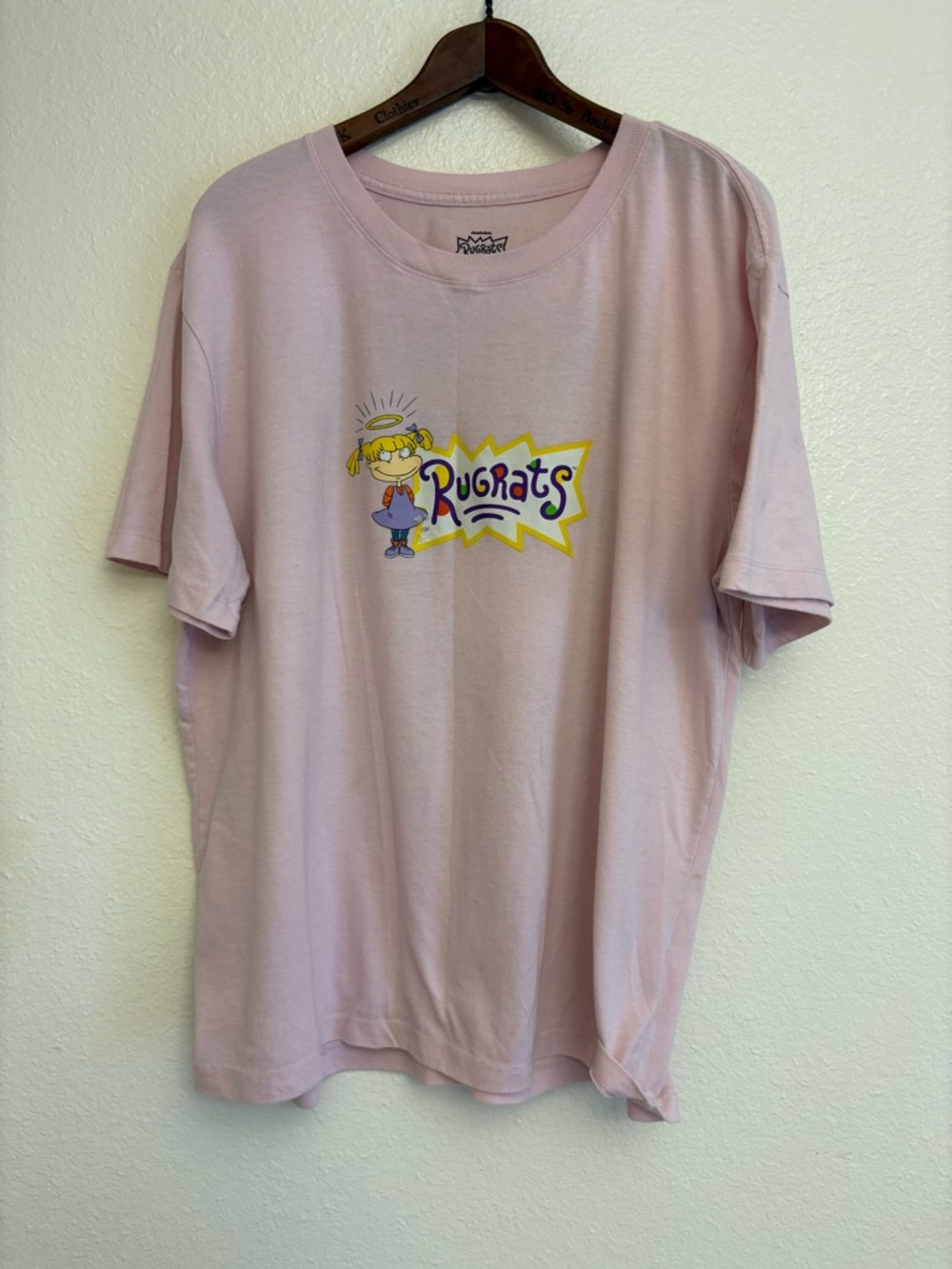 Rugrats Angelica Girl Boss Graphic Tee Pink XXL Nickelodeon Cartoon Shirt Y2K